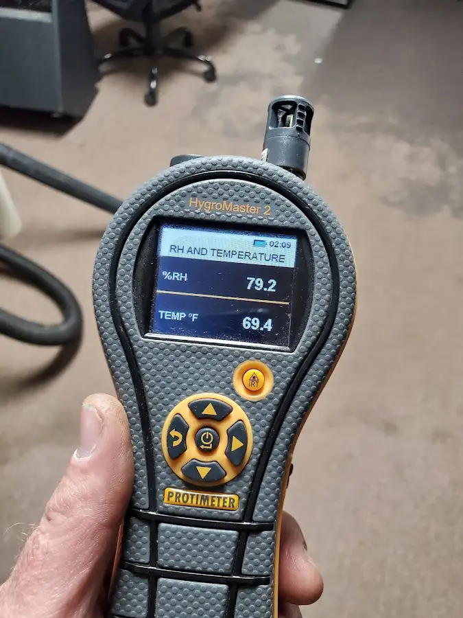 Moisture meter humidity assessment for Fire & Smoke Damage Restoration in Sevierville